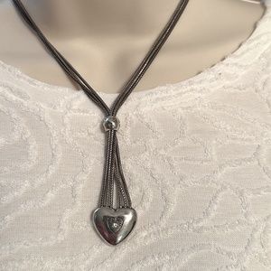 Brighton Silver Heart Necklace